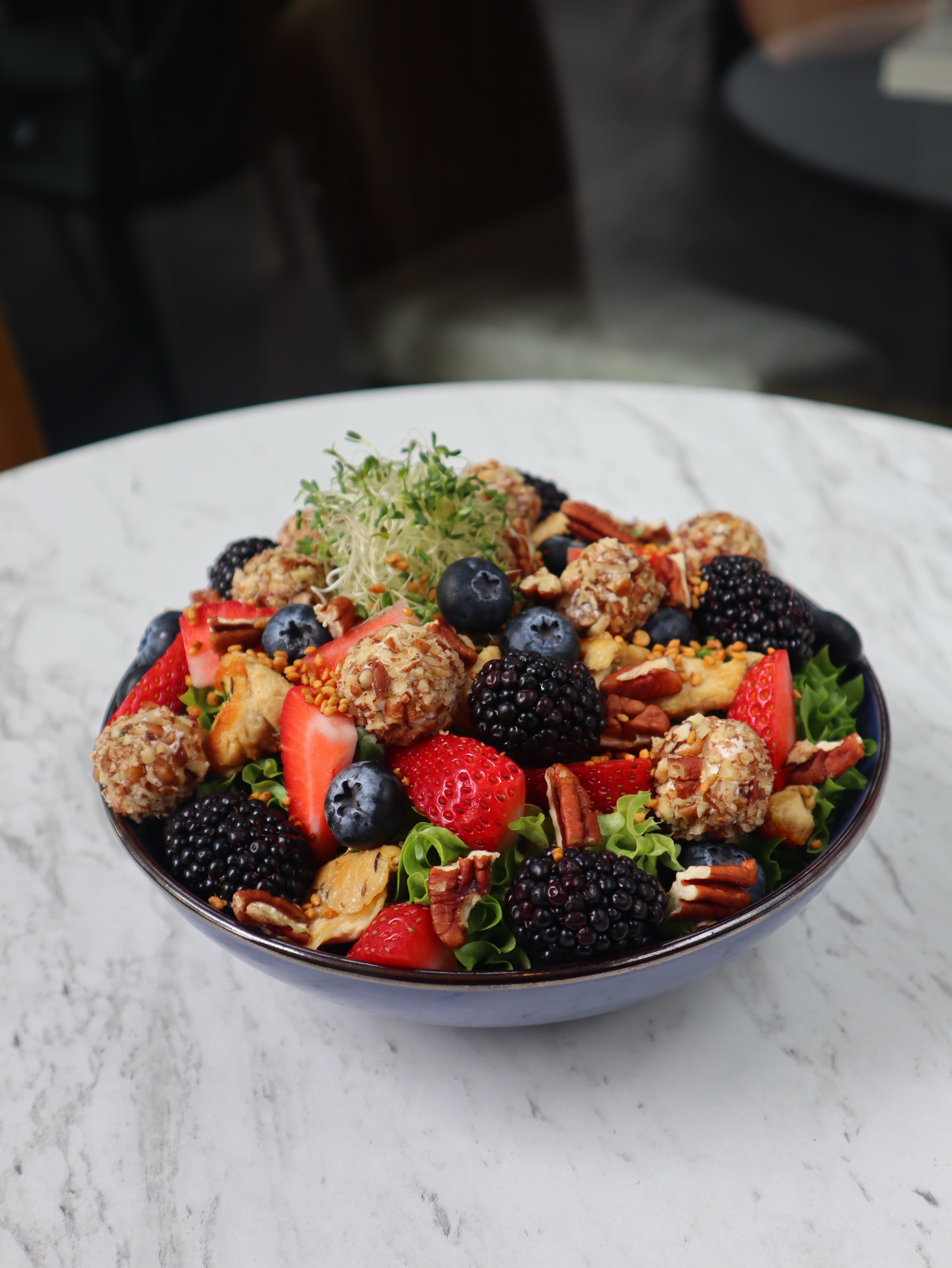 Plato de frutos frescos