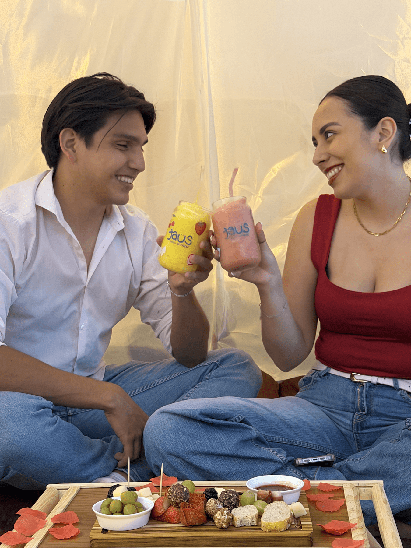 Bebidas que se graban antes de probarse